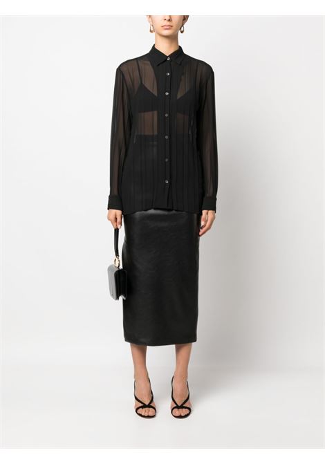 camicia plissettata DRIES VAN NOTEN | Camicia | CLAVELLY6265900